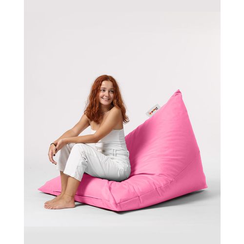 Atelier Del Sofa Pyramid Big Bed Pouf - Roze Bean Bag za baštu slika 9