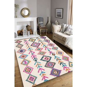 TANKI Tepih Raje Djt   Multicolor Carpet (200 x 290)