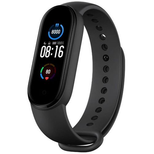 Xiaomi Mi Smart Band 5 narukvice, crna, narančasta, tirkizna slika 2