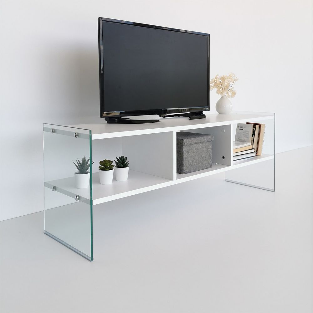 Bijeli TV stalak TV400 slika 5