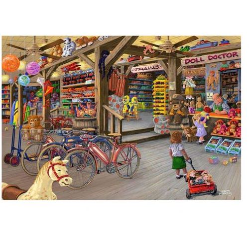 Wooden City Drvene puzzle - prodavnica igračaka L slika 2