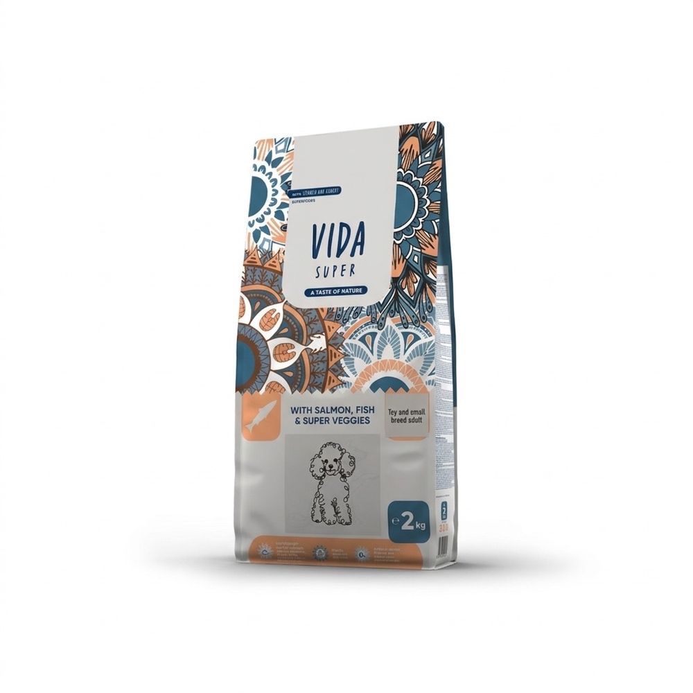 Vida Super Mini (toy&small) Losos 2kg slika 1