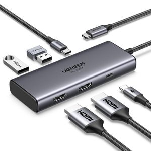 Ugreen 6in1 USB-C 100W PD Docking Station