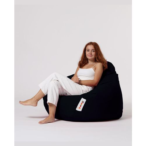 Atelier Del Sofa Premium XXL - Crni Bean Bag slika 9