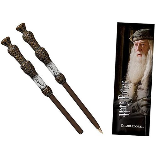 NOBLE COLLECTION - HARRY POTTER - WANDS - DUMBLEDORE WAND PEN AND BOOKMARK slika 2