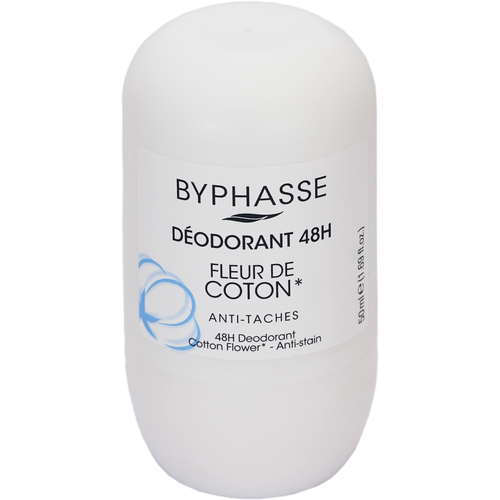 Byphasse 48H roll-on dezodorans Cotton Flower 50ML slika 1