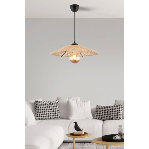 Merten Jute Camel Chandelier slika 1