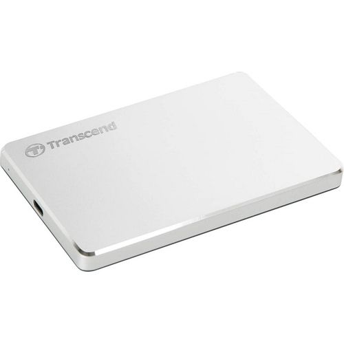 Transcend TS1TSJ25C3S External HDD 1TB Slim form factor, M3S, USB 3.1, 2.5, Anti-shock system, Backup software, 185g, Iron gray (Slim) slika 2