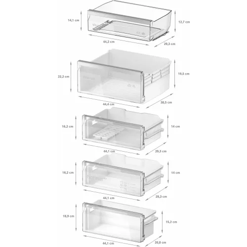 Bosch KIN96VFD0 Ugradni frižider No Frost, Visina 194 cm slika 7
