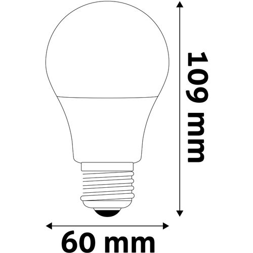 Avide žarulja LED 9,5W A60 E27 slika 2