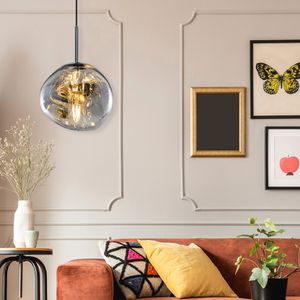 L1271 - Hromirani Luster sa Akrilnim Tijelom