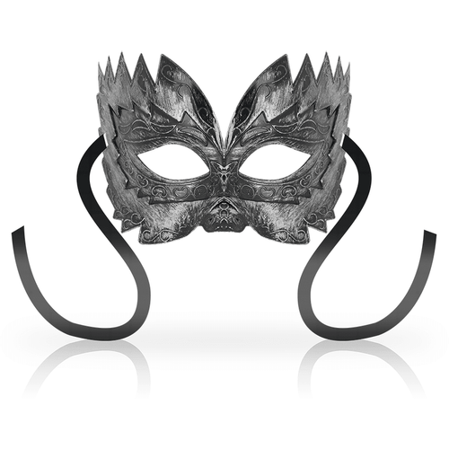 OHMAMA venecijanska maska za oči srebrna slika 5
