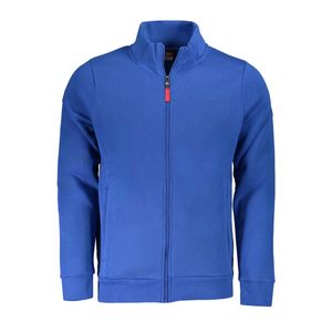 NORWAY 1963 MEN'S BLUE ZIP-UP SWEATSHIRT