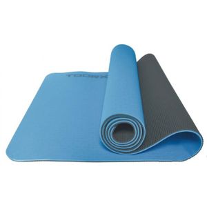 Podloga za jogu Toorx 183 x 60 x 0.6 cm, antracit-plava