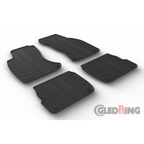 Gledring gumeni tepisi za Audi A6 1997-2004 slika 1