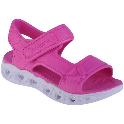 Skechers Heart Lights dječje sandale - Always Flashy 308045l-pnk slika 1