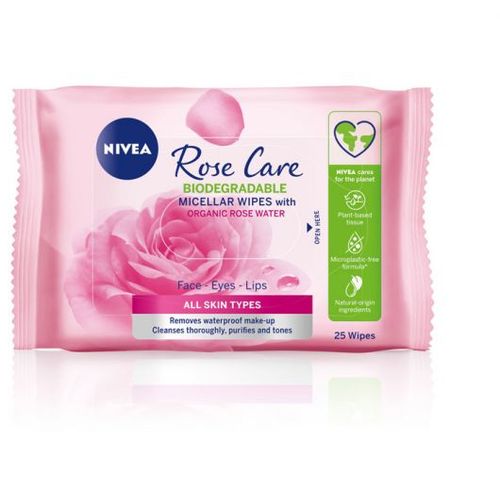 NIVEA maramice za čišćenje lica - ruža 25pcs slika 1