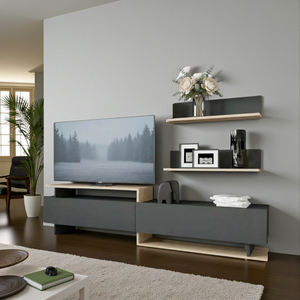 TV Stalak Hera - Antracit/Sonoma
