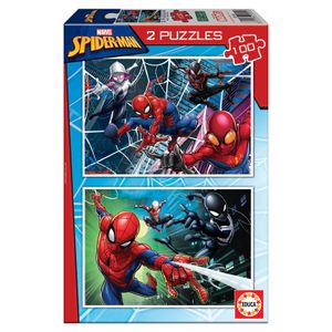 Spider Man puzzle 2x100pcs