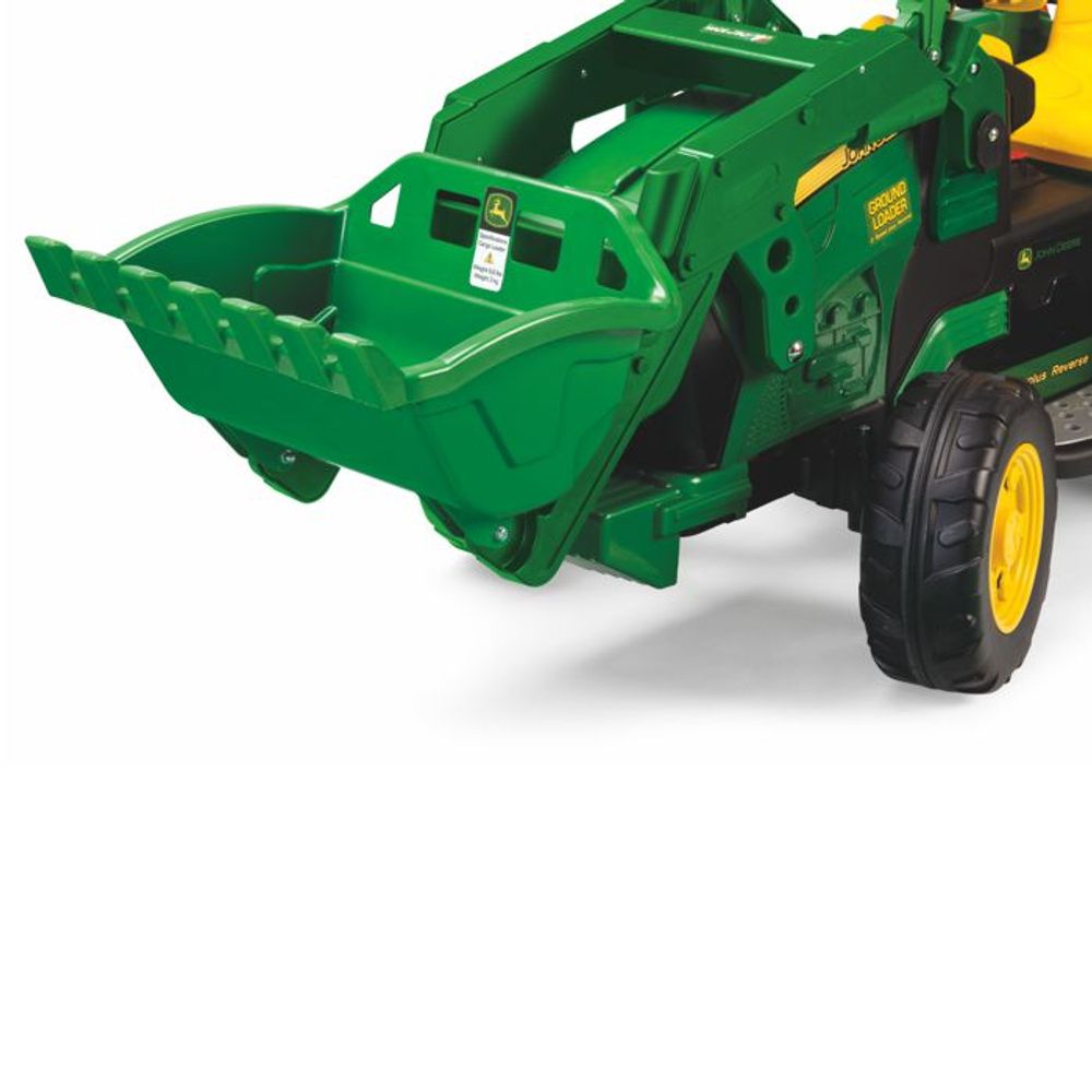 Peg Perego Bager na akumulator John Deere Ground Loader 12V slika 2