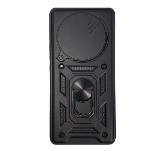MM TPU HONOR MAGIC 6 LITE / HONOR X50 5G -ANTI-SHOCK WITH RING crna
