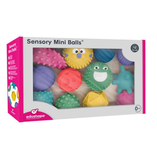 Edushape lopte Sensory Mini Balls - 12 kom slika 2