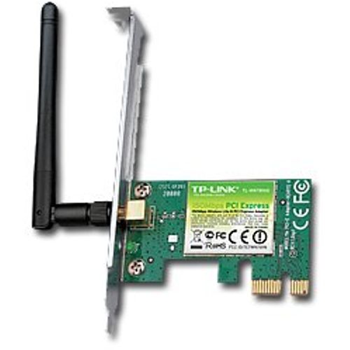 NIC TP-Link TL-WN781ND, PCI Express Adapter, 2,4GHz Wireless N 150Mbps, Detachable Omni Directional Antenna 1 x 2dBi (RP-SMA) slika 2