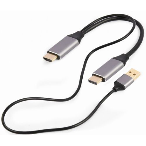 A-HDMIM-DPM-01 Gembird Active 4K HDMI male to DisplayPort male adapter cable, 2m, black slika 3