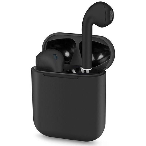 Bluetooth slusalice Airpods i12 TWS crne HQ slika 1