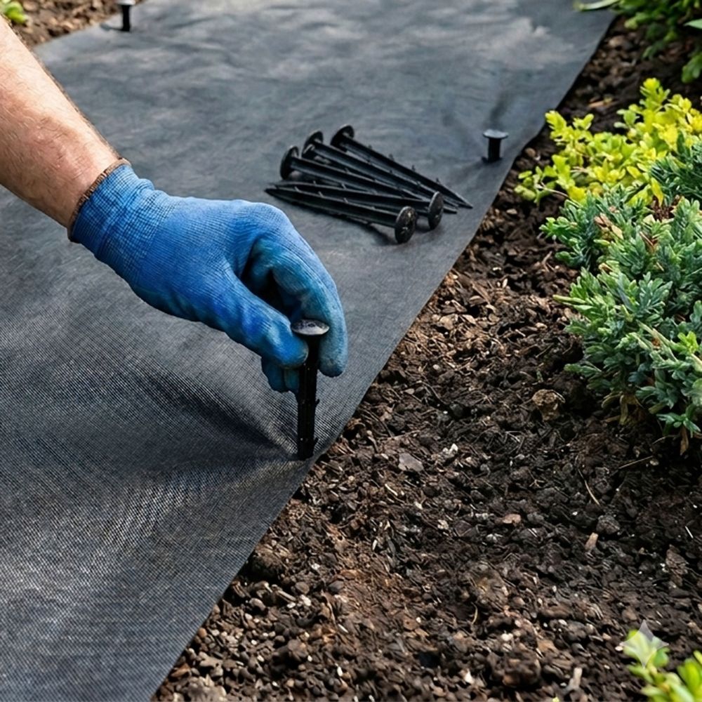 MultiGarden pričvrsni klinovi za podnu tkaninu – sidreni kolci, 50 kom., 15 cm slika 2