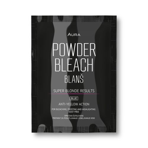 AURA Powder Bleach blanš za posvetljivanje i izbeljivanje kose 25g slika 1