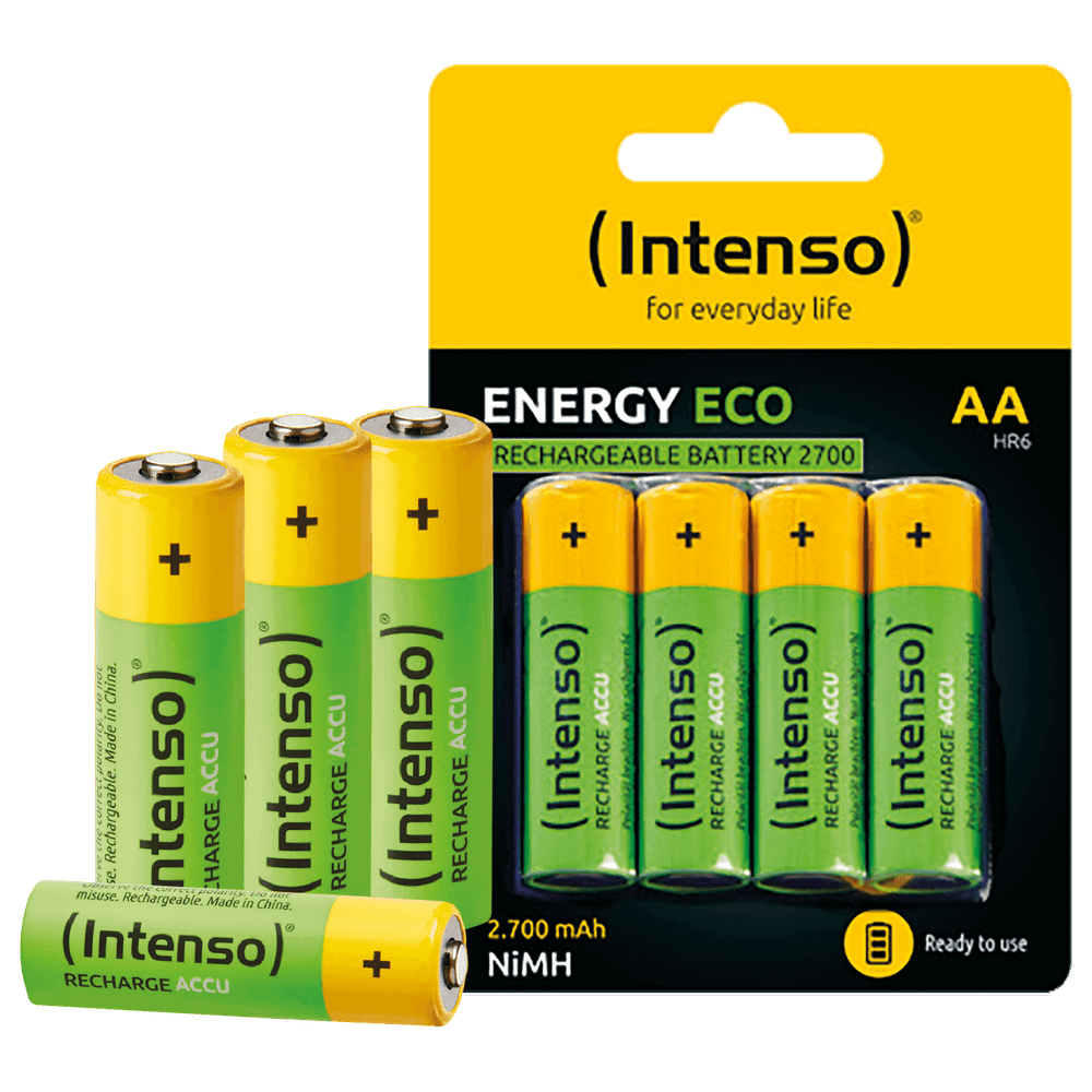 (Intenso) Baterija punjiva AA / HR6, 2700 mAh, blister 4 komada - AA / HR6/2700 slika 2