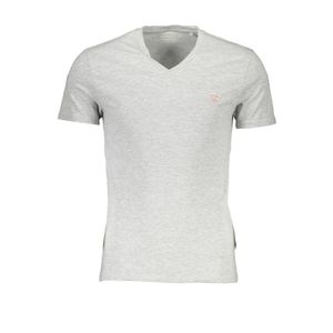 GUESS JEANS MEN'S SHORT SLEEVE T-SHIRT GRAY