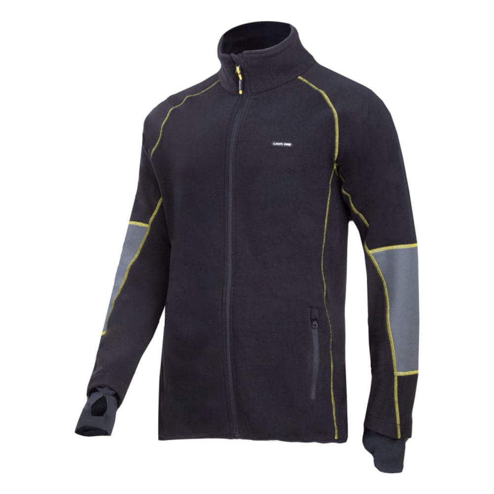Muška jakna od flisa crna 2XL L4015005 slika 1