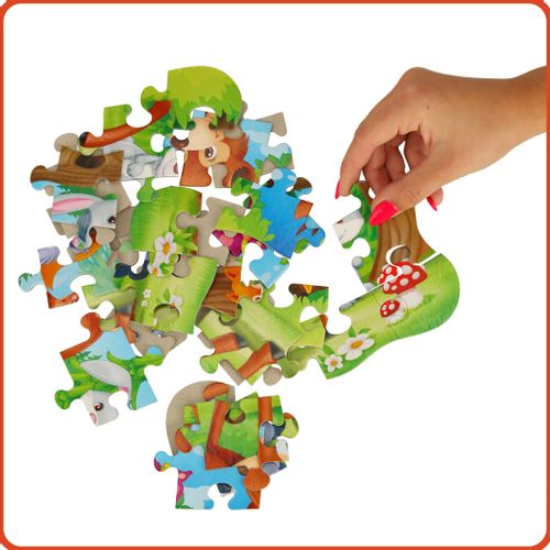 Castorland puzzle jelen i prijatelji slika 5