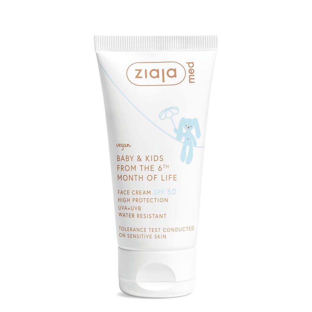 Ziaja Med Baby & Kids krema za lice SPF 50 50 ml  slika 1