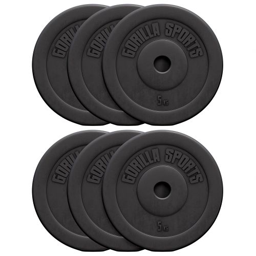 Set tegova obloženih plastikom 30 kg (6 x 5 kg) slika 1