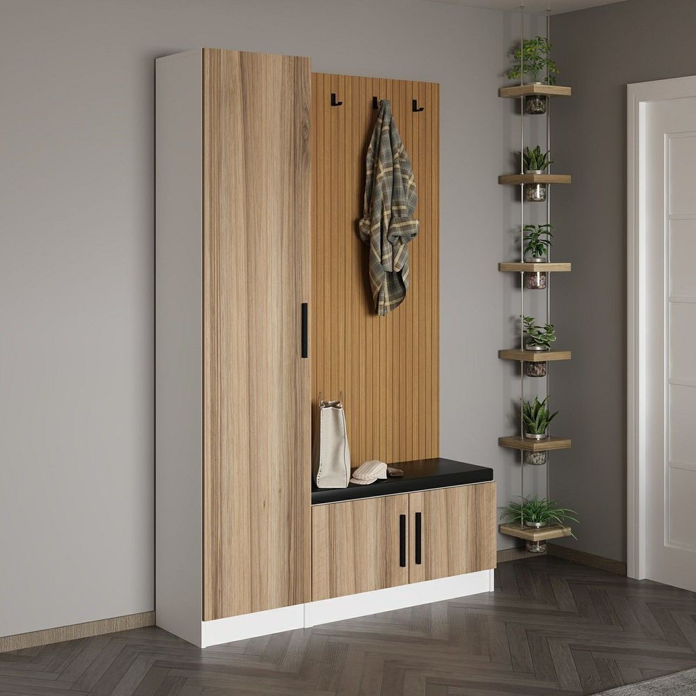 Hall stand Noah - 8300, boja / nijanse orah slika 2