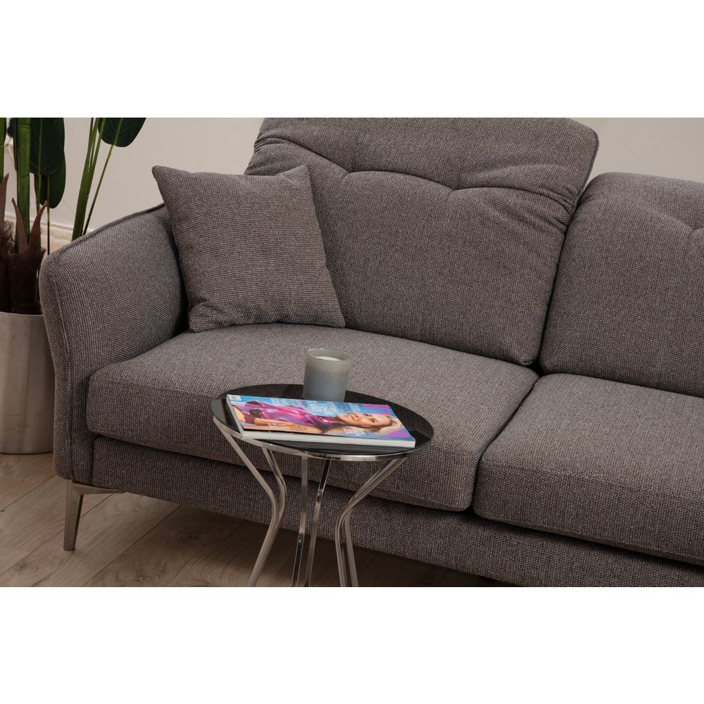 Costor Ugaona Sofa Desna Siva slika 4