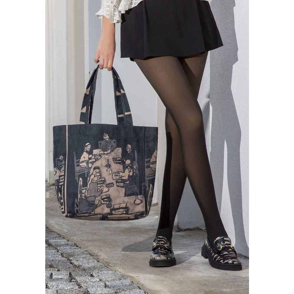 DOGO Torba TagBag Supper BlackWhite slika 6