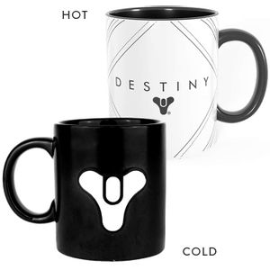 Službena Destiny Tricorn Metalna Značka Šalica s Toplinskim Efektom