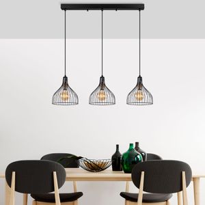 Antikni Luster CAFU-11565-1 u Crnoj Boji