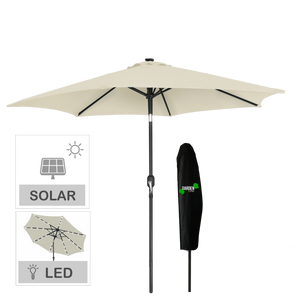 Vrtni suncobran - Solarno punjenje