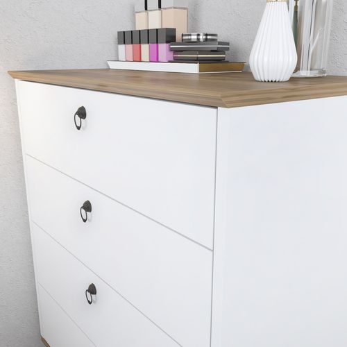 Sahra - White, Walnut White
Walnut Dresser slika 3