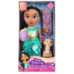 Spanish Disney Aladin Jasmine musical doll 38cm