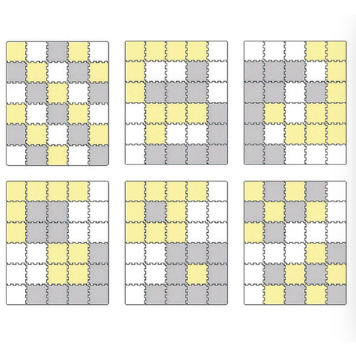 Kinderkraft puzzle LUNO, žute slika 5