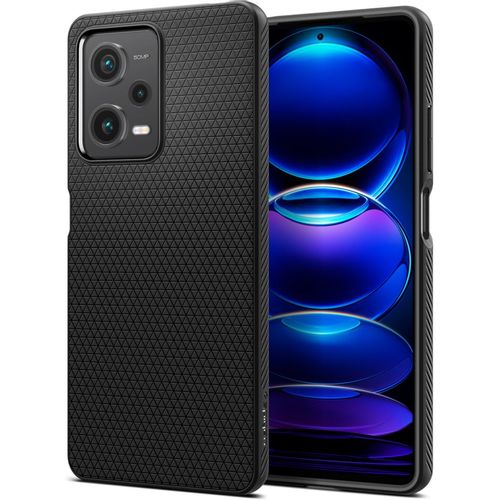 Spigen - Liquid Air za Xiaomi Redmi Note 12 Pro 5G / Poco X5 Pro 5G - mat crna slika 1