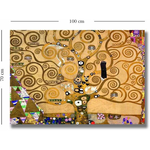 70100KLIMT003 Multicolor Decorative Canvas Painting slika 3