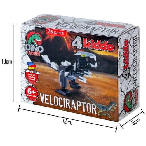 Dečije kocke Kiddo Velociraptor slika 4