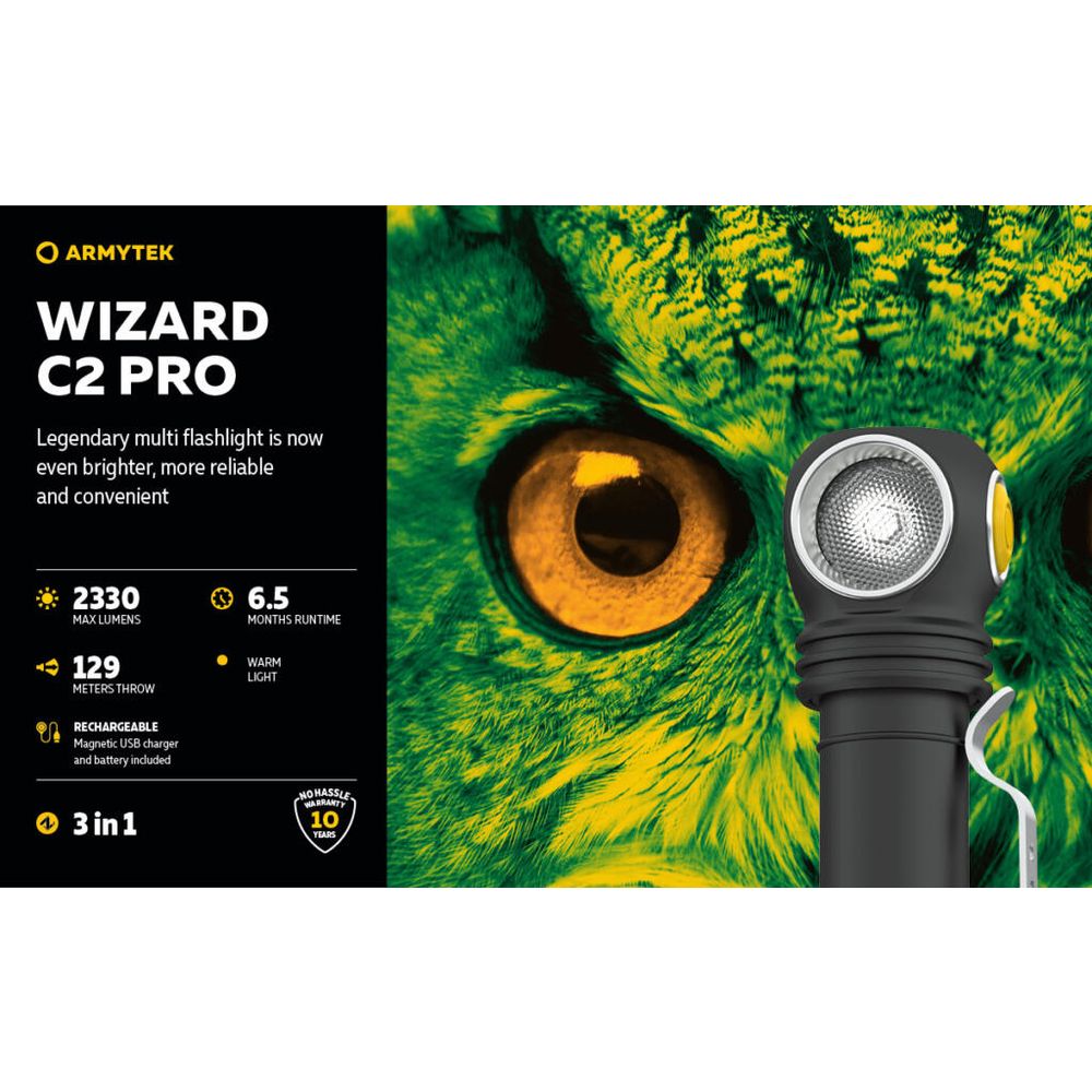 Armytek Baterijska lampa Wizard C2 Pro slika 18